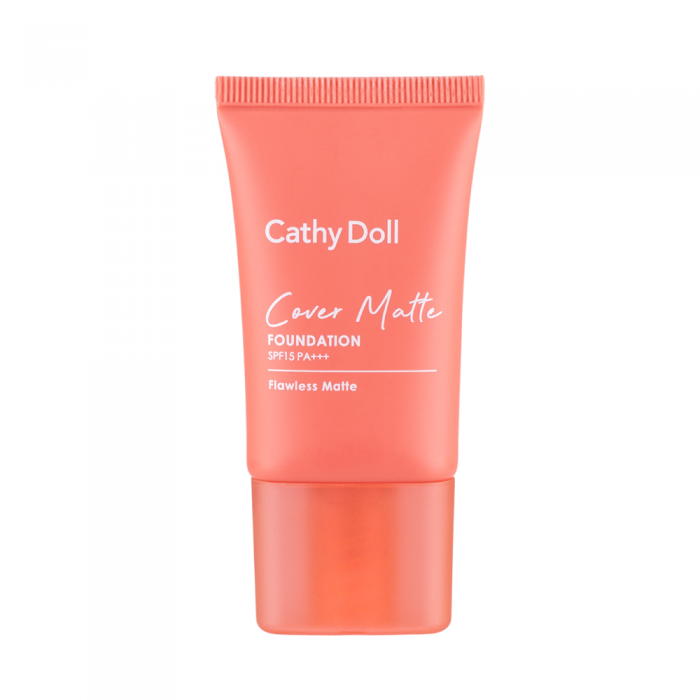 Kem Nền Mịn Lì Cathy Doll Cover Matte Foundation SPF 15 PA +++ 15ml