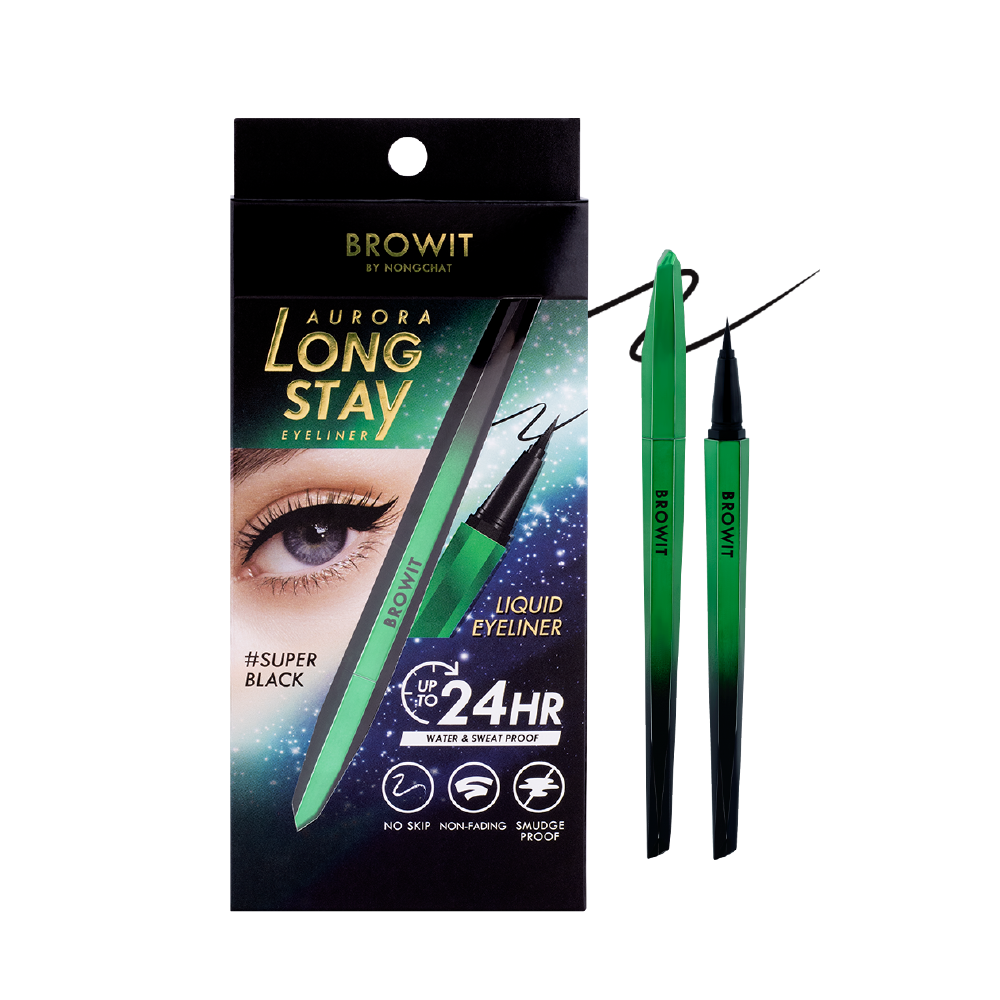 Bút Kẻ Mắt Lâu Trôi Browit Aurora Long Stay Eyeliner 0.5g